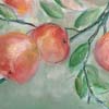 Pihapuun antimia, 24x33, �ljy, 2006