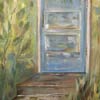 Sininen ovi, 100x100, �ljy, 2009