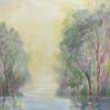 V�rin, valon ja veden leikki, 73x92, �ljy, 2005